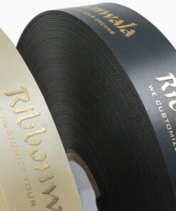 Custom Single Side Satin Foil Ribbon